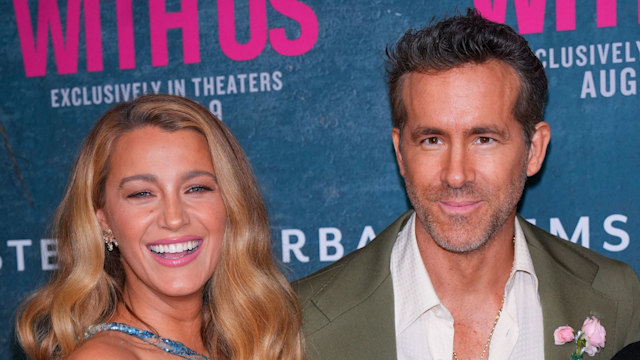 Blake Lively and Ryan Reynolds at the NYC premiere