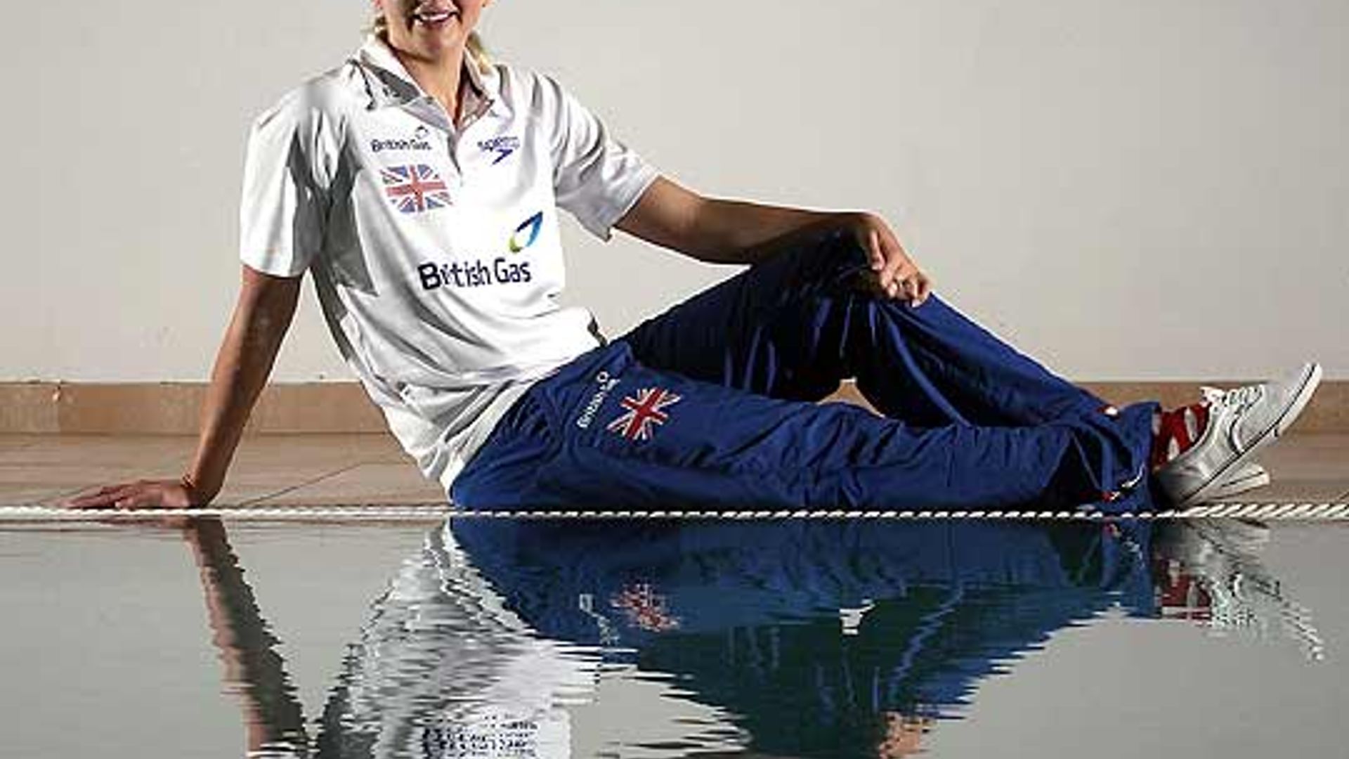 Golden girl Rebecca Adlington is hoping for another stroke of success