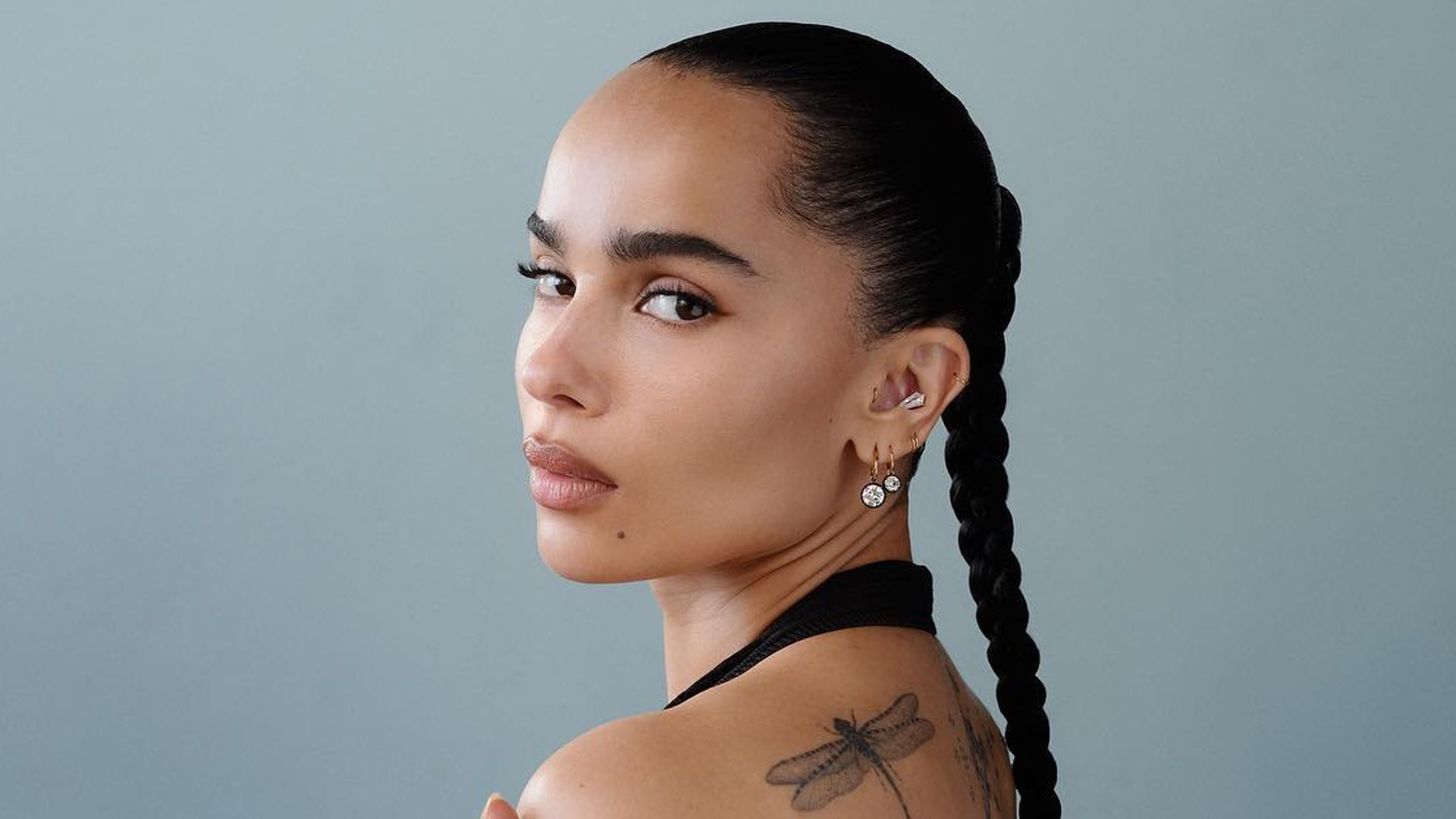 Zoe Kravitz's see-through YSL bodysuit is sheer magic