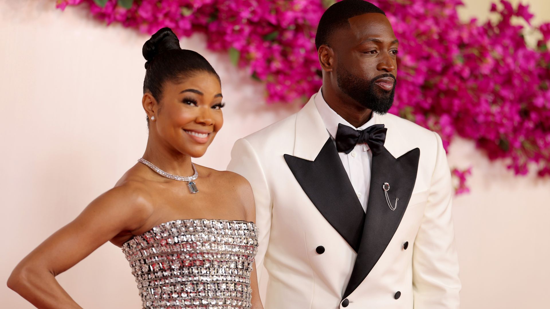 Gabrielle Union-Wade and Dwyane Wade attend the 96th Annual Academy Awards on March 10, 2024 in Hollywood, California