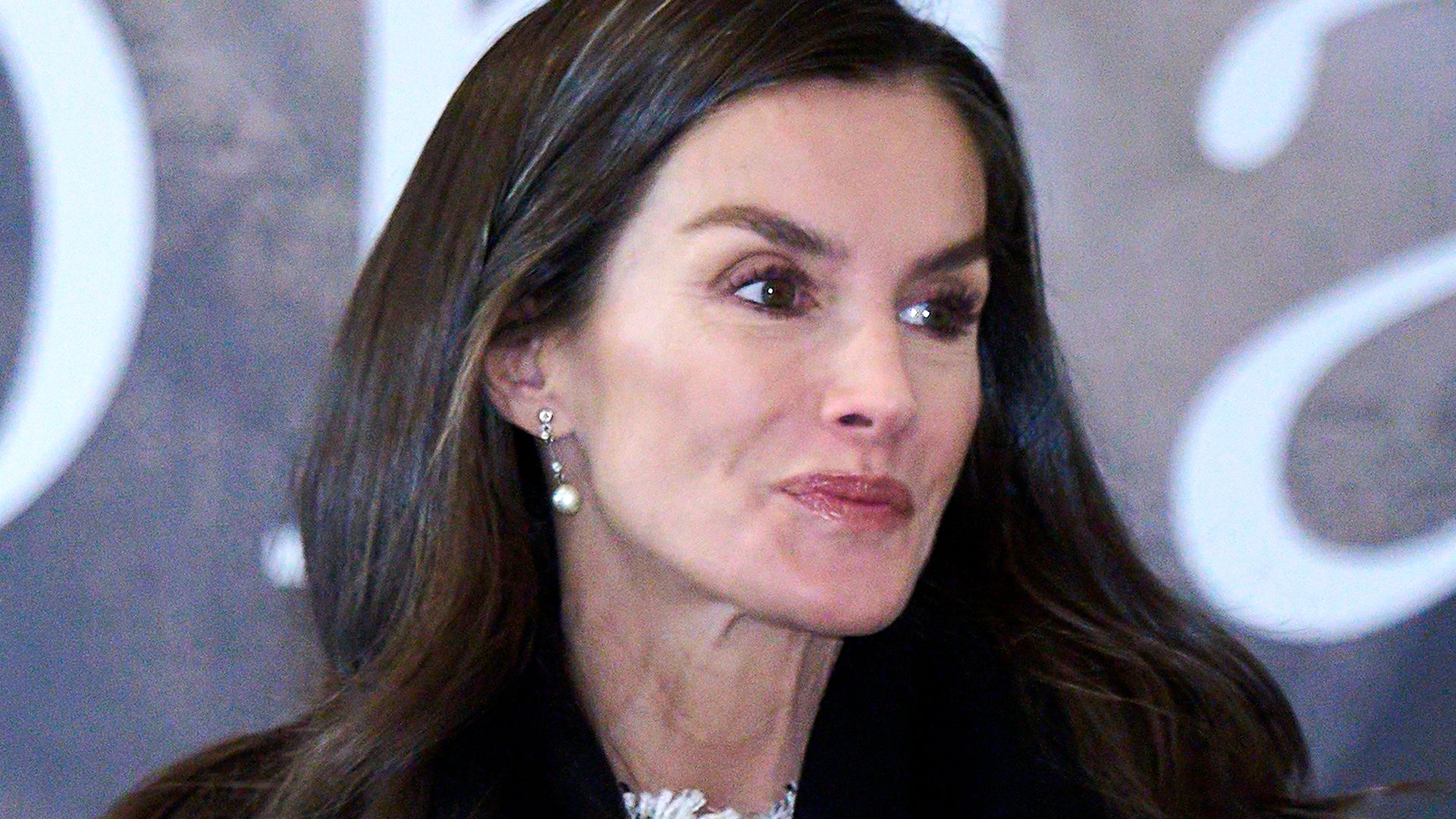 MADRID, SPAIN - DECEMBER 02: Queen Letizia of Spain attends the opening of the exhibition on Her Majesty Queen Victoria Eugenia at GalerÃ­a de las Colecciones Reales Museum on December 02, 2025 in Madrid, Spain. (Photo by Carlos Alvarez/Getty Images)