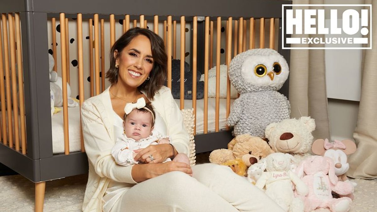 Pregnant Janette Manrara and Aljaž Škorjanec show off baby's nursery ahead of due date