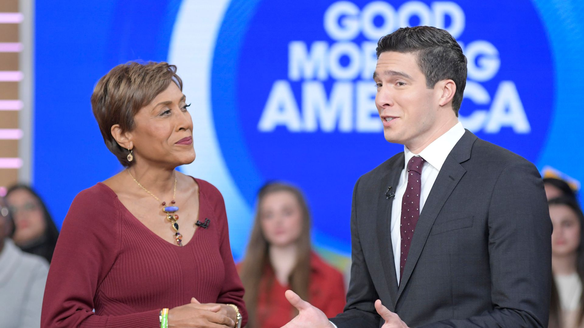 Robin Roberts left lost for words by GMA co-host Will Reeves during eye-opening moment