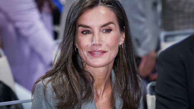 Queen Letizia of Spain attends an event on World Mental Health Day 2024 at Elba Hotel on October 17, 2024 in Madrid, Spain. (Photo by Paolo Blocco/WireImage)