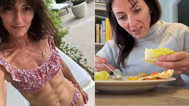 Davina McCall's daily diet for amazing abs 