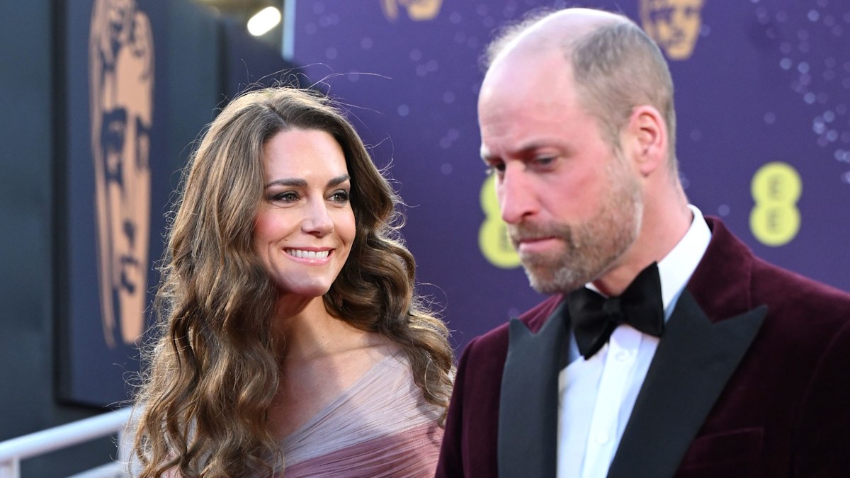 Prince William reveals he’s ‘not in a calm state’ as he arrives at BAFTAs with Kate Middleton amid royal crisis