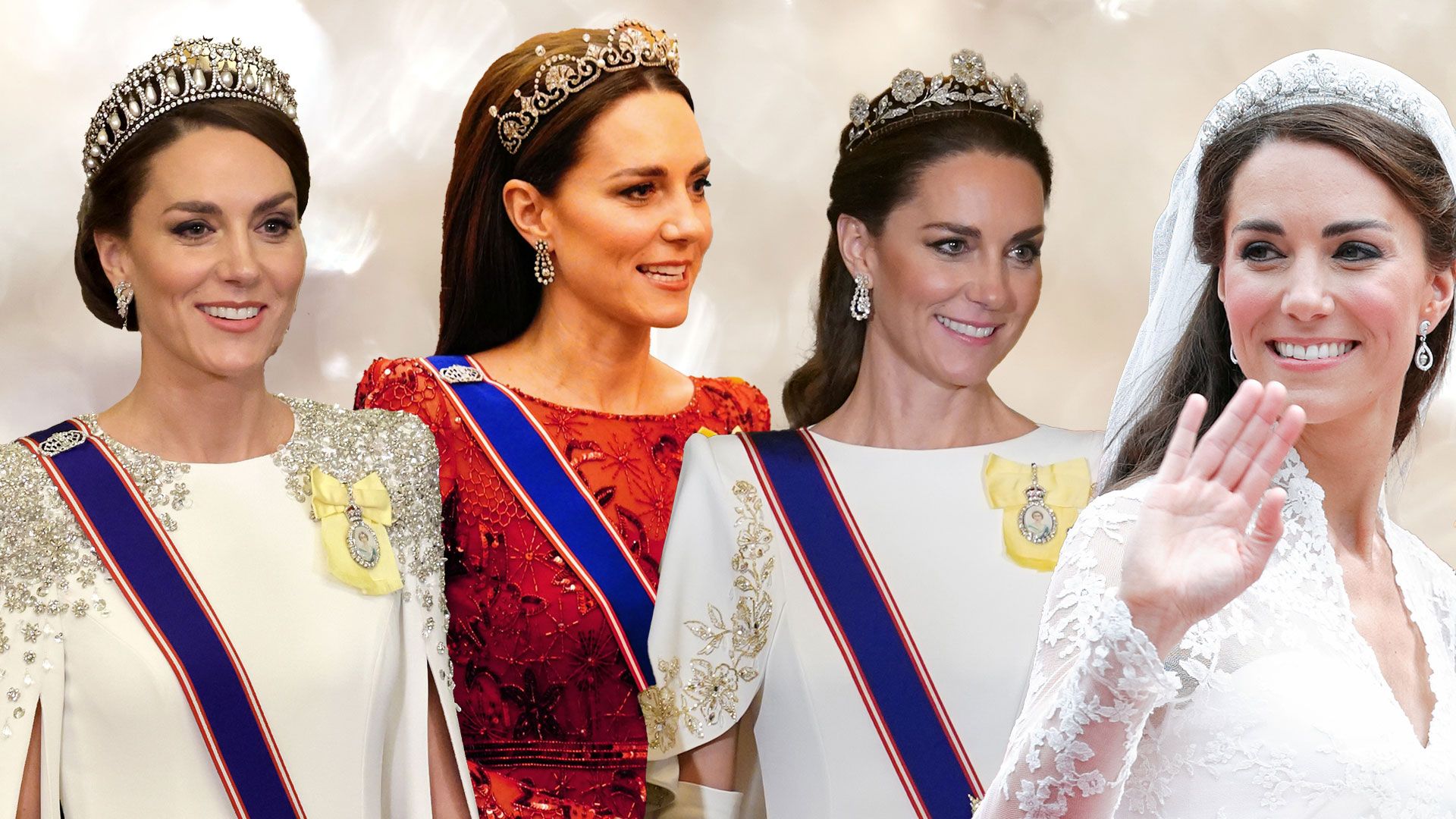 Princess Kate's breathtaking tiara collection she doesn't own