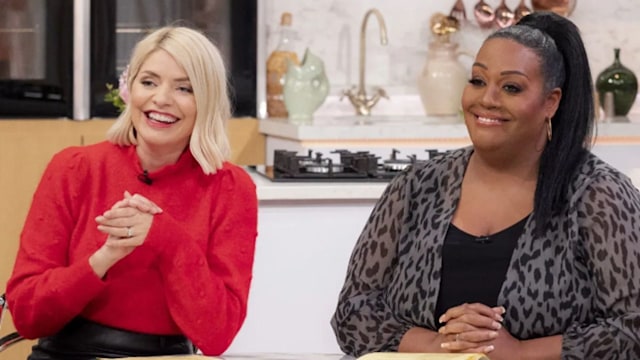 Holly Willoughby and Alison Hammond on This Morning