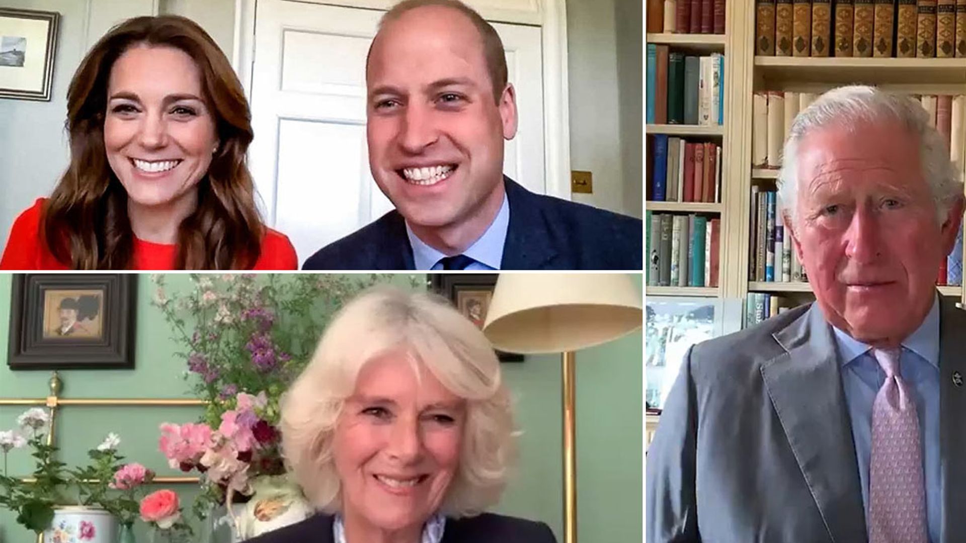 Jawdropping royal home Zoom backgrounds Kate Middleton and Prince