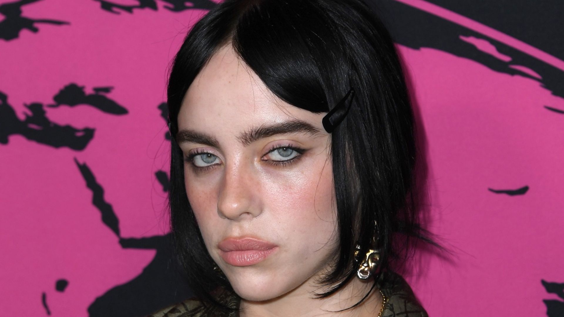 Billie Eilish makes red carpet statement in silk two-piece – and wait till  you see her hair | HELLO!