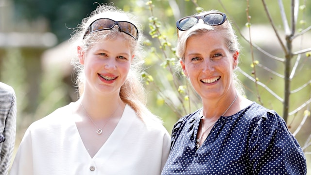 Lady Louise Windsor and Duchess Sophie visit The Wild Place Project at Bristol Zoo on July 23, 2019