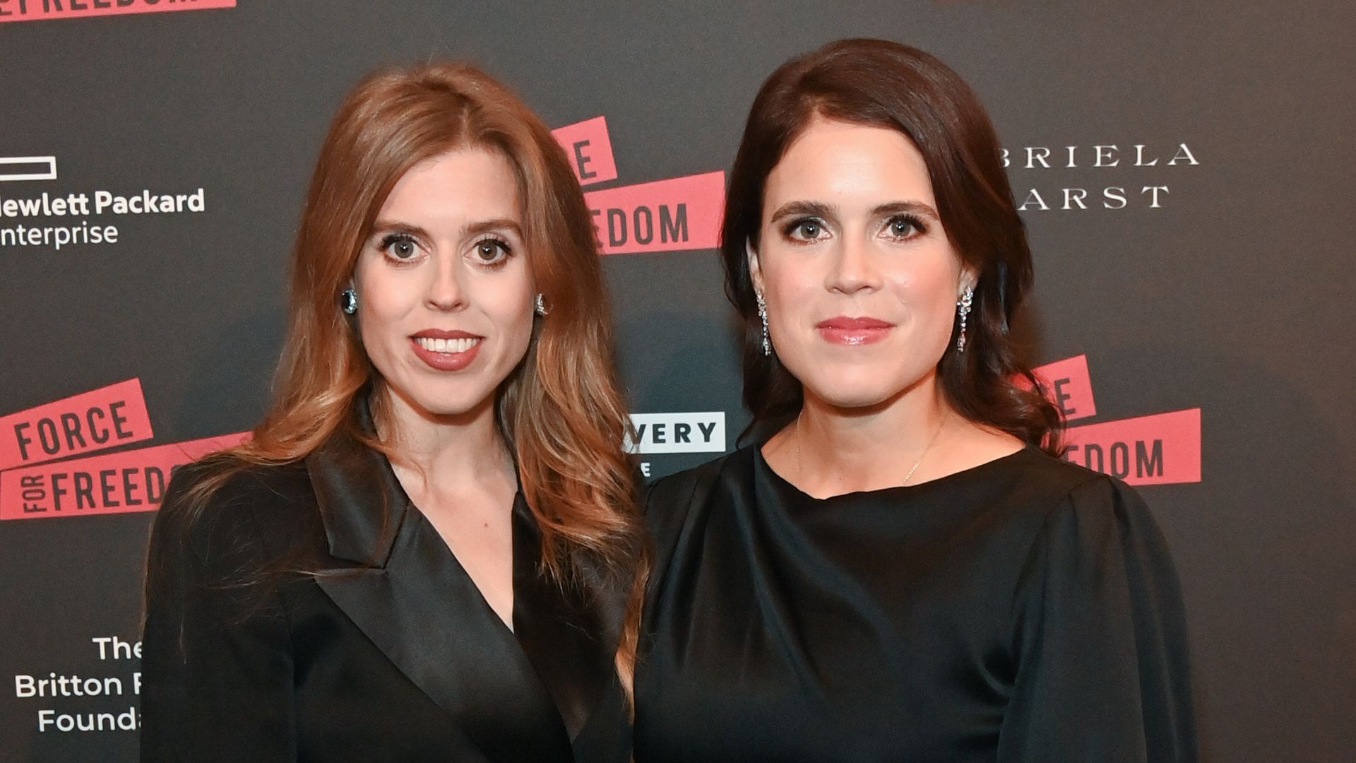 Princess Beatrice of York and Princess Eugenie of York attend The Anti Slavery Collective's inaugural Winter Gala