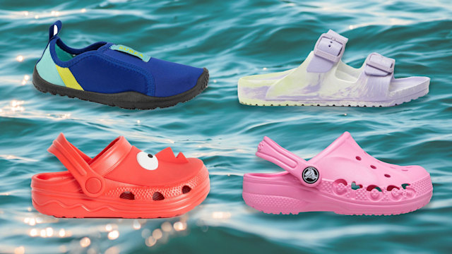 Best kids beach shoes including Crocs, Birkenstocks and Decathalon