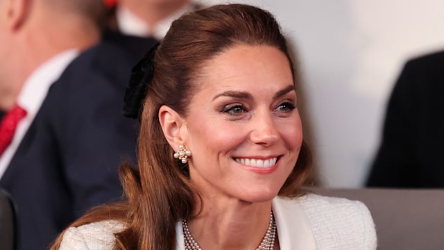 The Princess of Wales attends a concert 