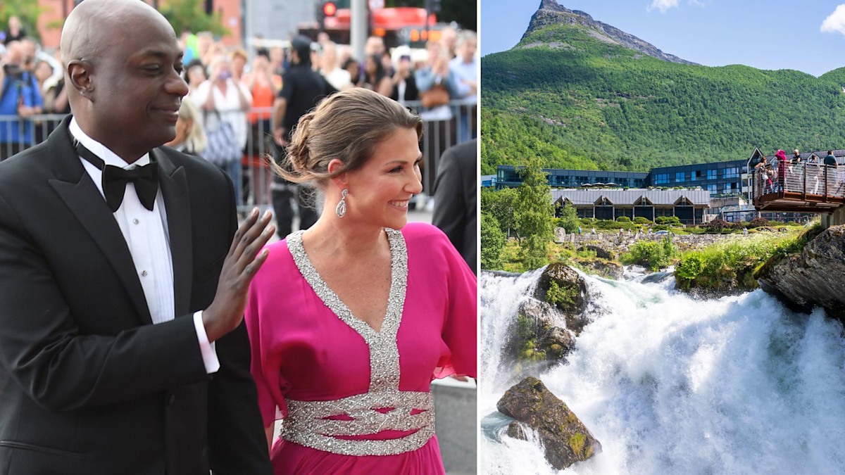 Norway’s Martha Louise’s “intense nature” waterfront wedding venue has its own nightclub