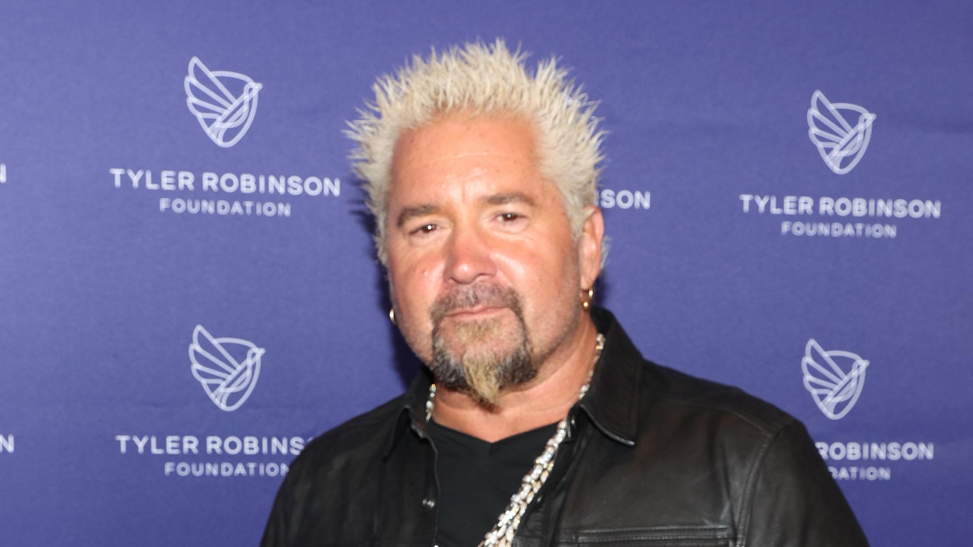 Guy Fieri attends Imagine Dragons' Eighth Annual Tyler Robinson Foundation Rise Up Gala at Resorts World Las Vegas on September 23, 2022 in Las Vegas, Nevada.