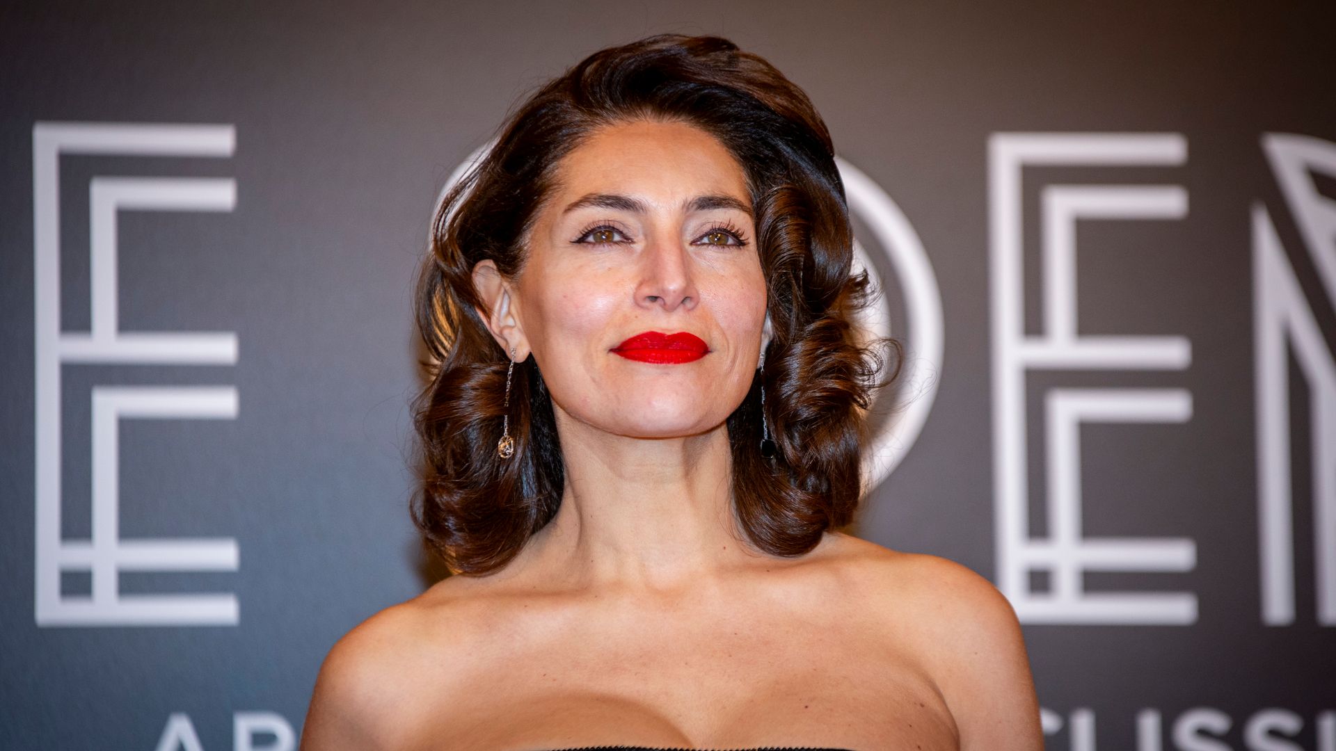 Caterina Murino attends The Opera! - Arie Per Un'Eclissi photocall at Teatro Alla Scala. Milan (Italy), January 19th, 2025