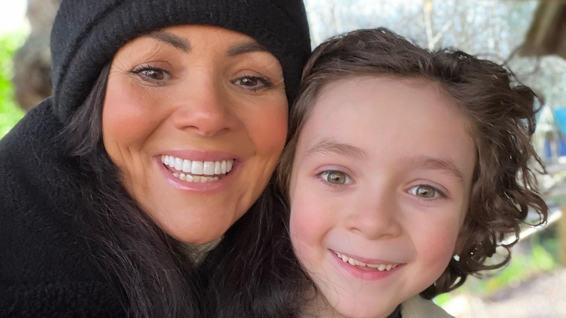 How Martine McCutcheon's 'little bestie' son Rafferty is supporting her during split from husband Jack McManus thumbnail