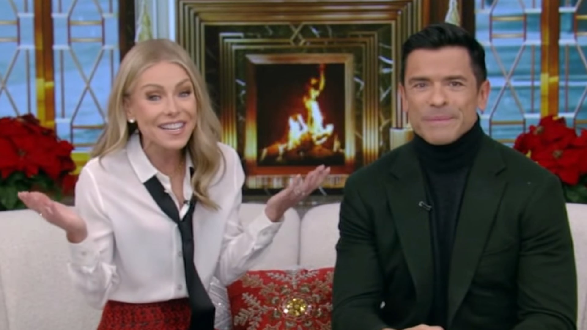 Kelly Ripa and Mark Consuelos mark bittersweet final LIVE show with videos of their three kids