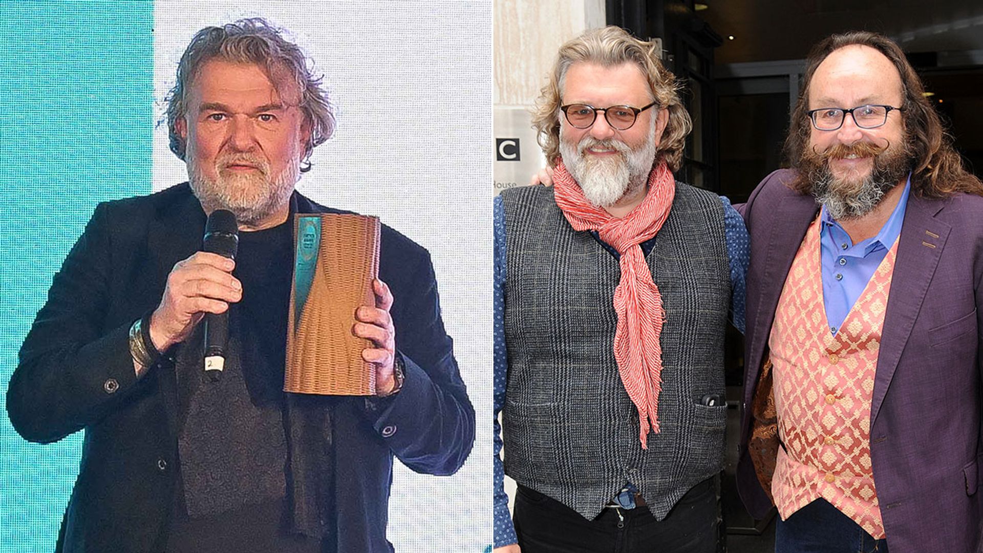 The Hairy Bikers' Si King remembers Dave Myers in moving speech that brings crowd to a standstill