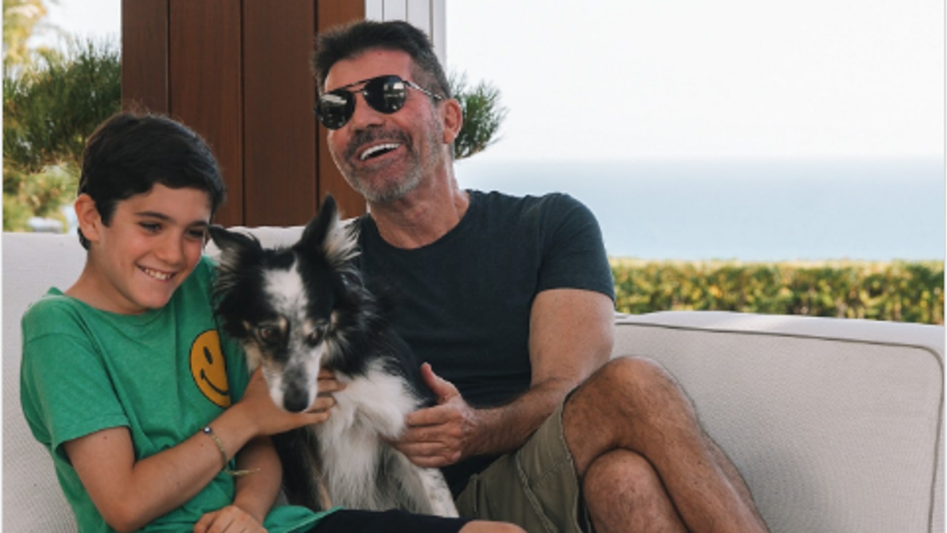 Simon Cowell with son Eric