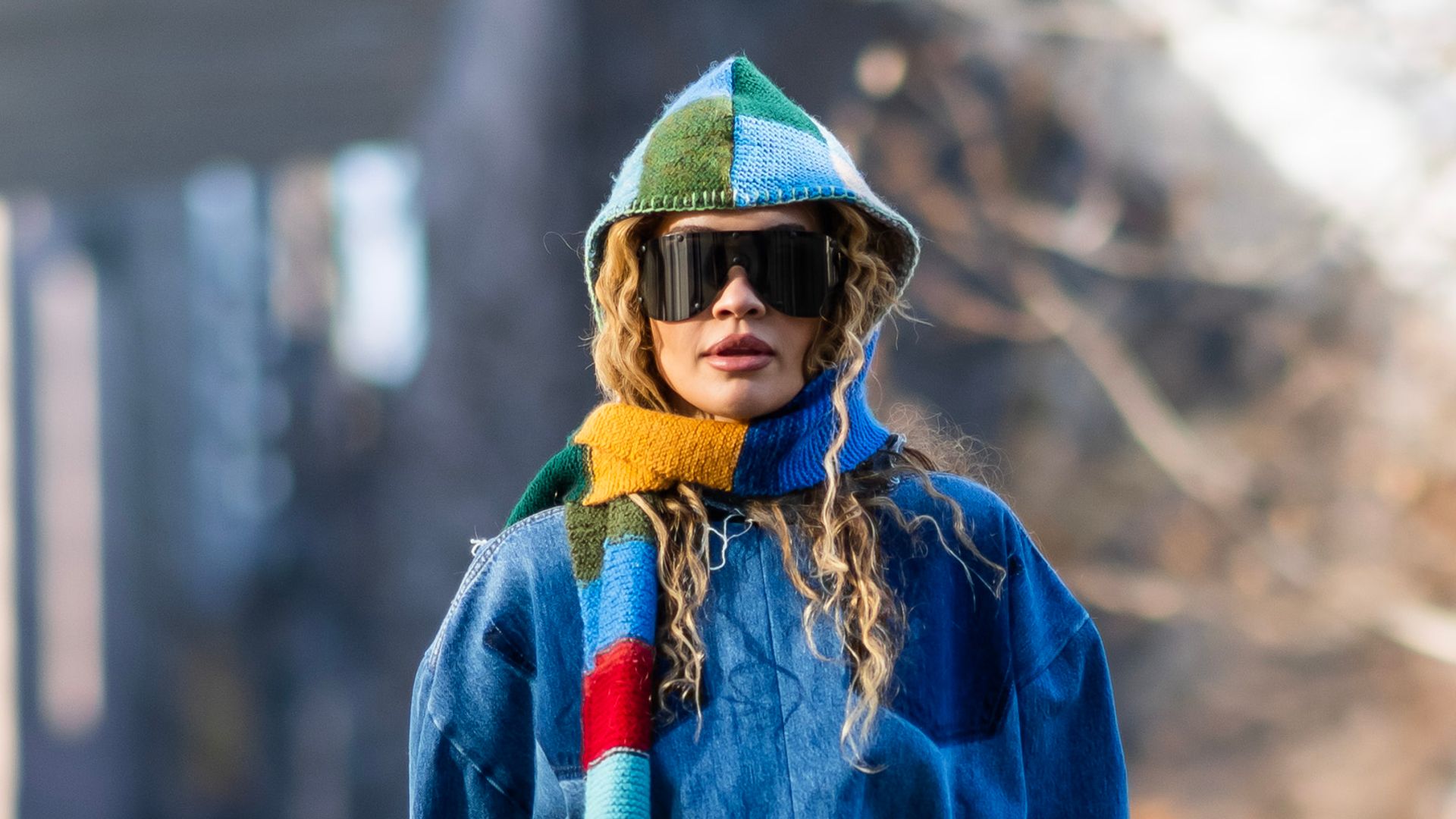 Rita Ora is seen at One World Trade Center on January 30, 2023 in New York City