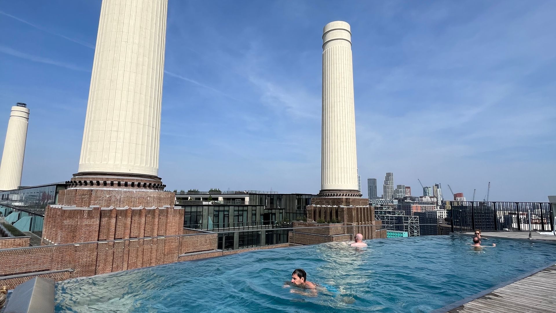 Rooftop Pool at art'otel Battersea Power Station