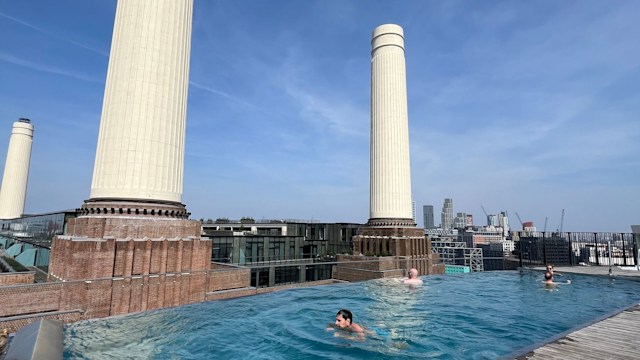 Rooftop Pool at art'otel Battersea Power Station