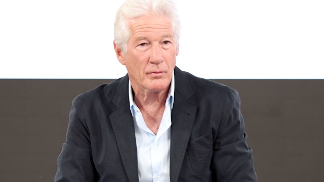 Richard Gere looking somber