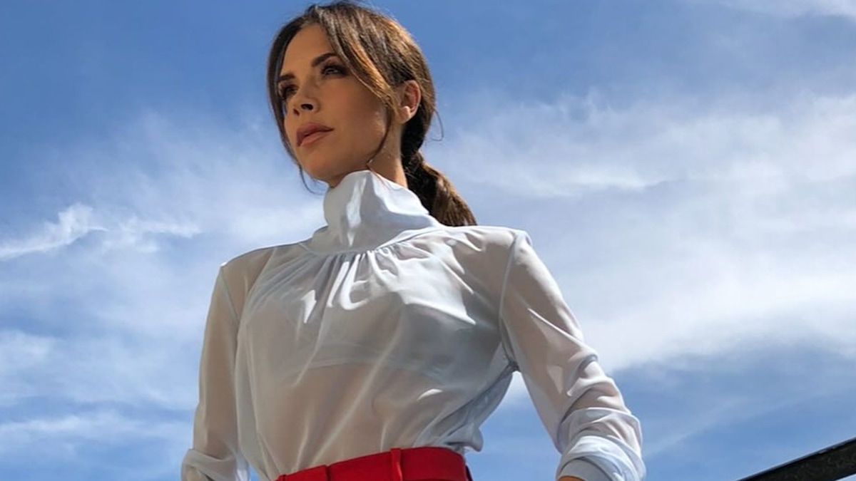 Victoria Beckham just made mismatched high heels look glam