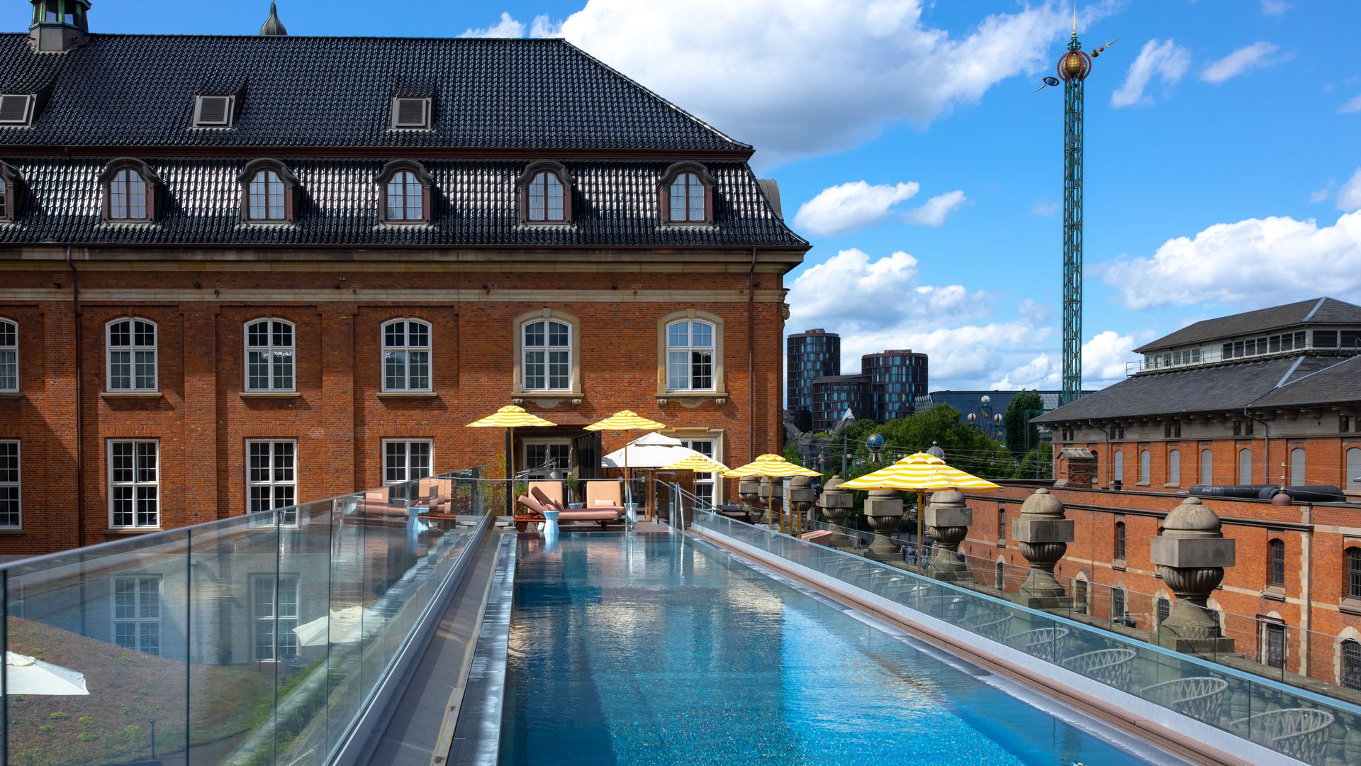 Villa Copenhagen's rooftop is stunning
