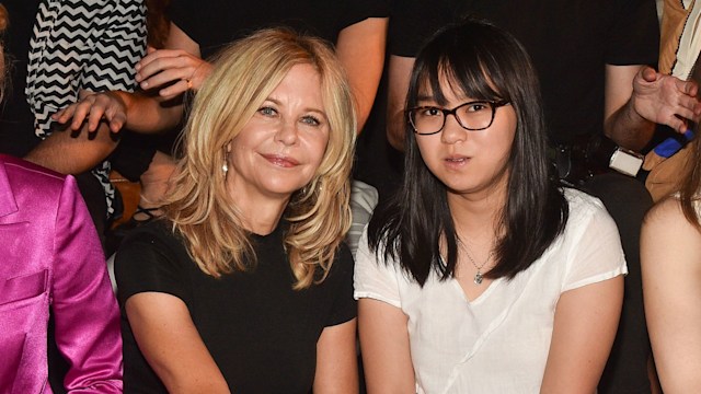 meg ryan and daughter daisy front row fashion week