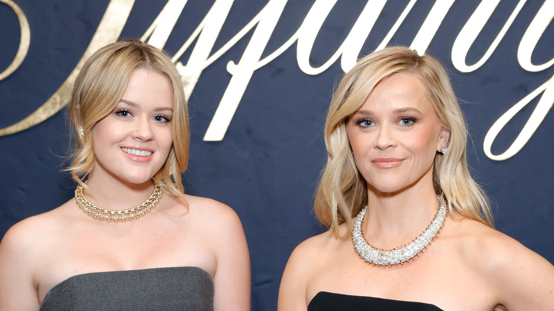 Reese Witherspoon's lookalike daughter Ava displays tattooed physique in stunning joint appearance