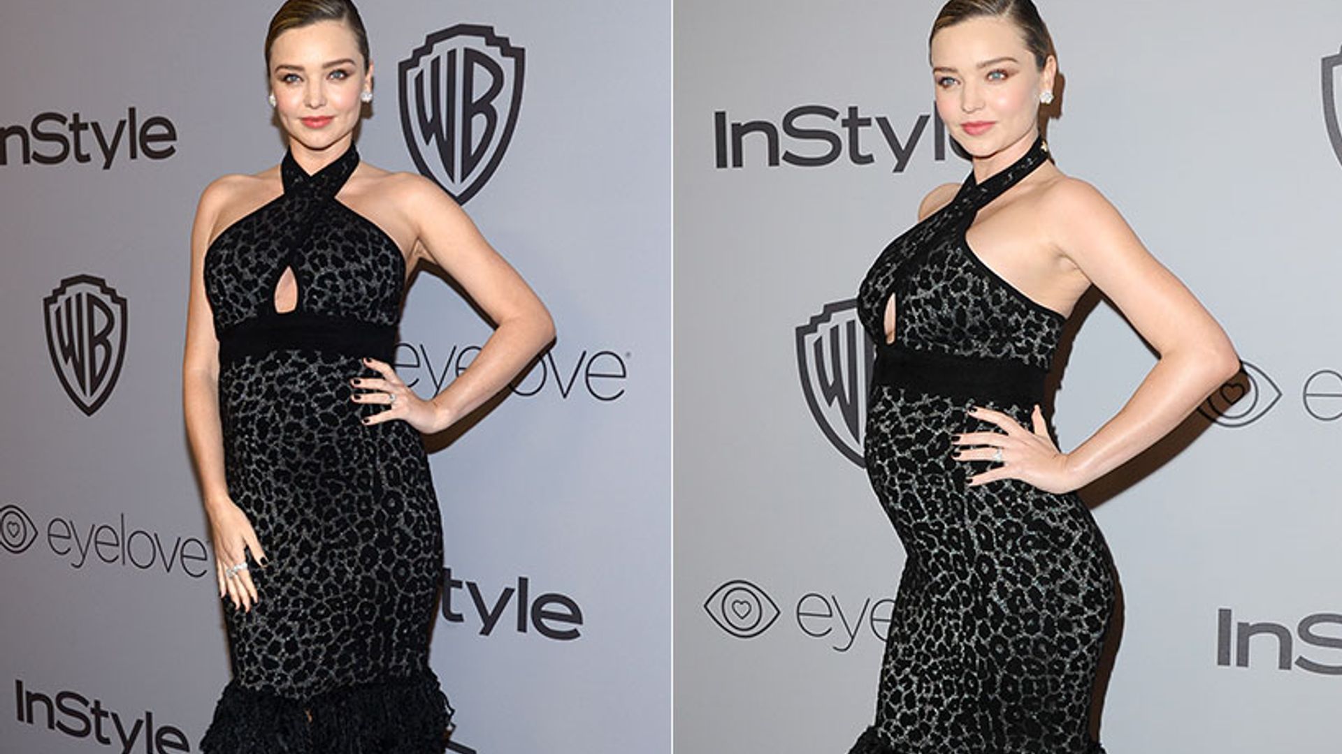 miranda kerr baby bump golden globes