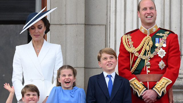 british royals on balcony 