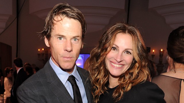 Danny Moder and Julia Roberts attend  the 3rd annual Sean Penn & Friends HELP HAITI HOME Gala benefiting J/P HRO presented by Giorgio Armani at Montage Beverly Hills on January 11, 2014 in Beverly Hills, California.