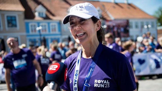 Crown Princess Mary took part in two events