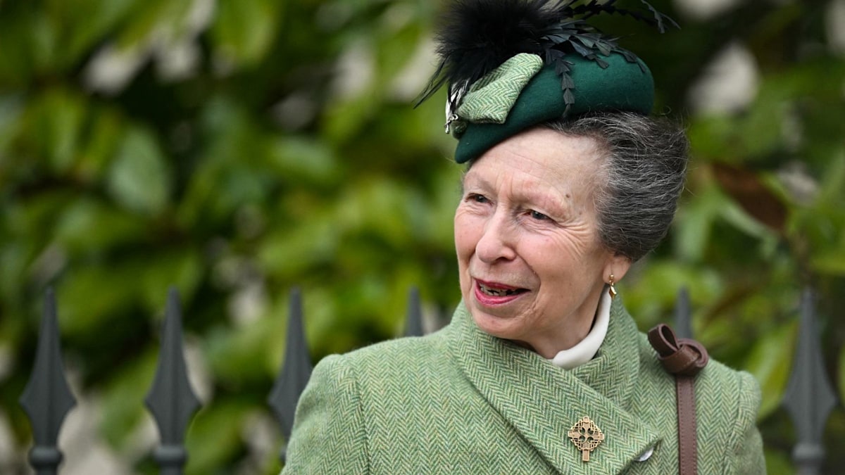 Princess Anne’s personal touch on cluttered shelves at Gatcombe Park