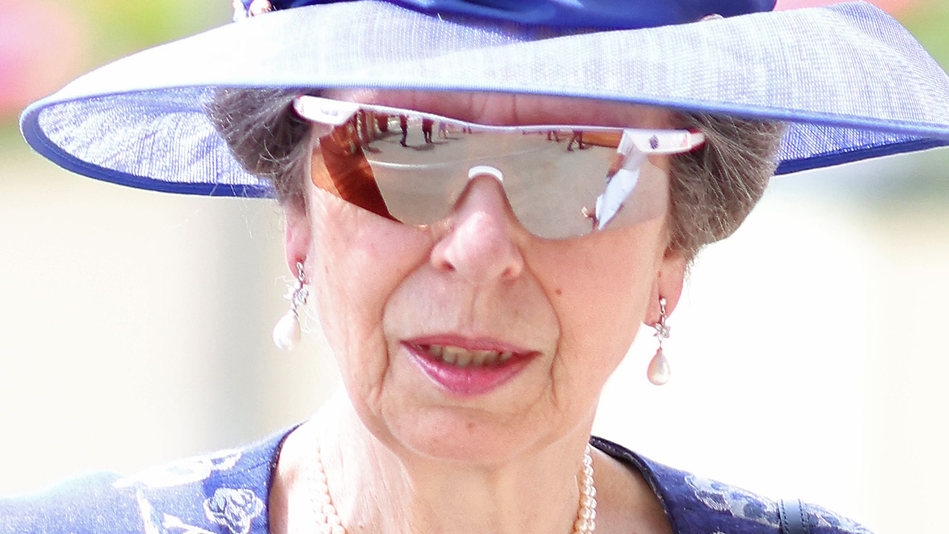 ASCOT, ENGLAND - JUNE 15: Princess Anne, Princess Royal arrives for Royal Ascot 2021 at Ascot Racecourse on June 15, 2021 in Ascot, England. (Photo by Chris Jackson/Getty Images)