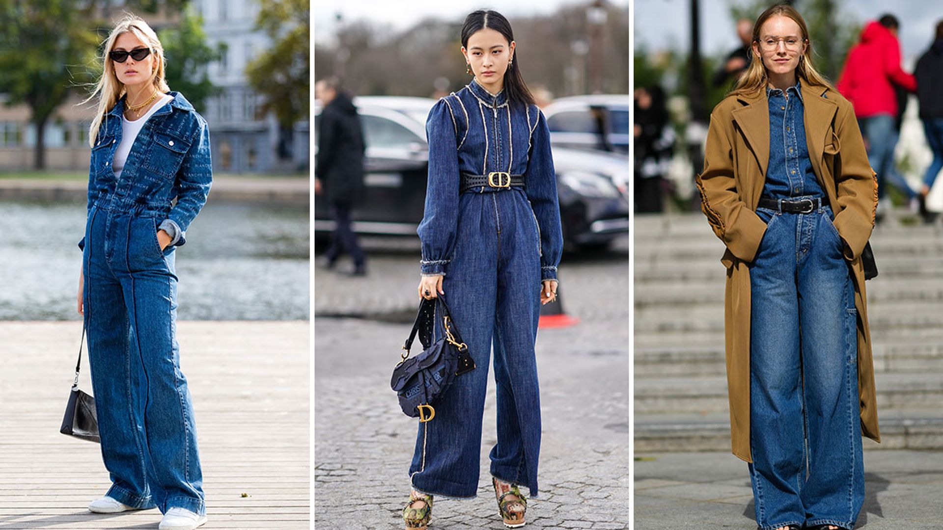 Denim Jumpsuit in Vintage Wash