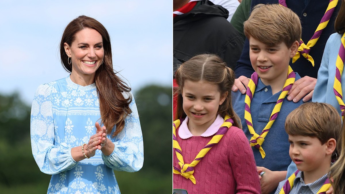 Princess Kate interrupts family break to release incredible drawings by her three children