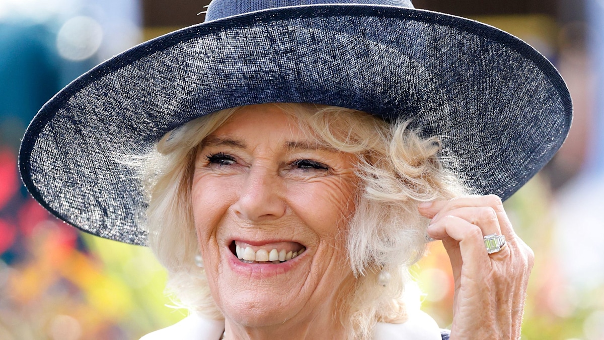 Queen Camilla just revived her husband King Charles's old coat