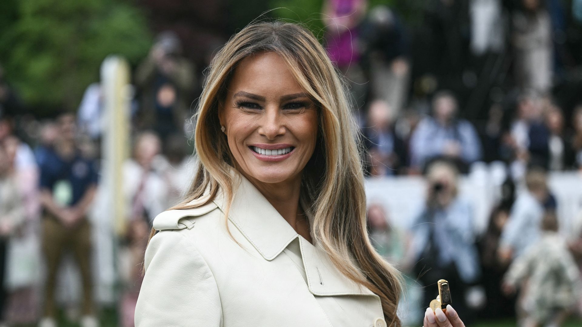 Melania Trump at Egg Roll