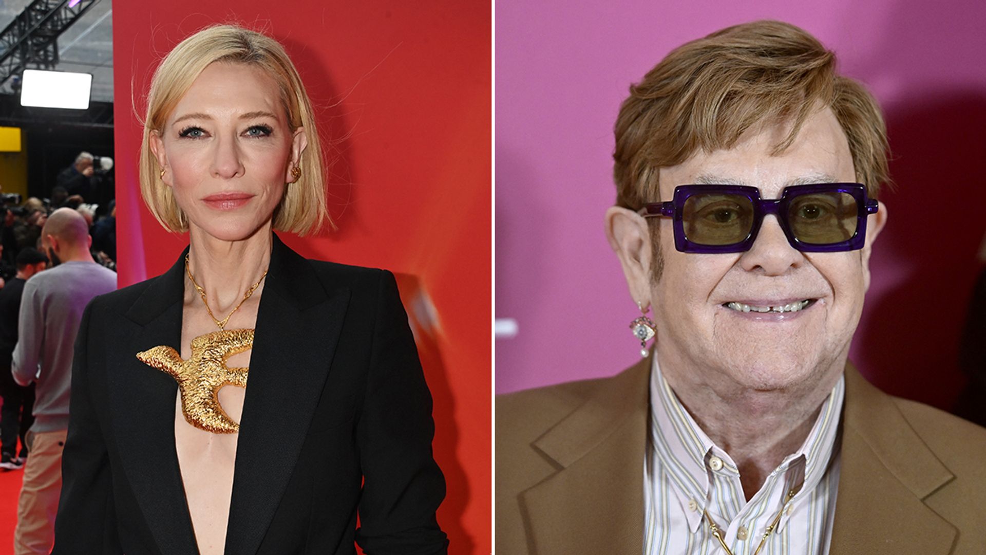 Cate Blanchett and Elton John steal the show on second day of London Film Festival