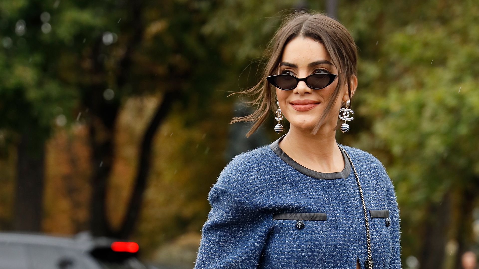 PARIS, FRANCE - OCTOBER 01: Camila Coelho wearing Chanel outside Chanel during Paris Fashion Week Womenswear Spring Summer 2020on October 01, 2019 in Paris, France. (Photo by Hanna Lassen/Getty Images)