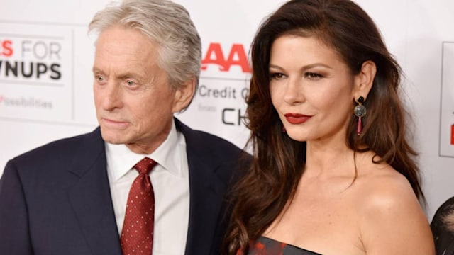 michael douglas catherine zeta jones tribute