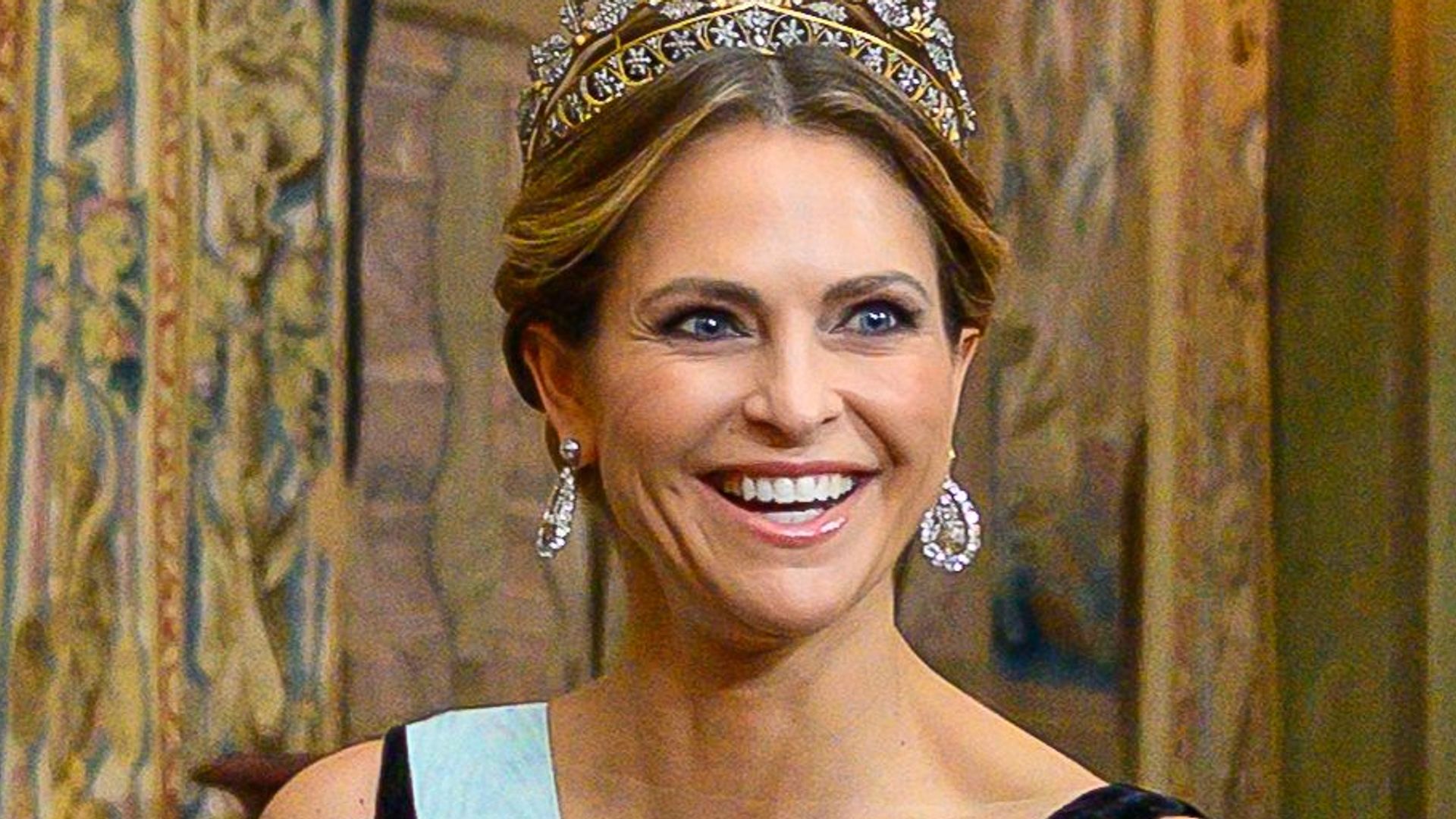 Princess Madeleine, Royal Dinner in honour of the Nobel Laureates the day after the awarding of the 2025 Nobel Prizes at the Royal Palace in Stockholm, Sweden, 11 December 2025.
Royal Dinner in honour of the Nobel Laureates the day after the awarding of the 2025 Nobel Prizes at the Royal Palace in Stockholm, Sweden - 11 Dec 2025