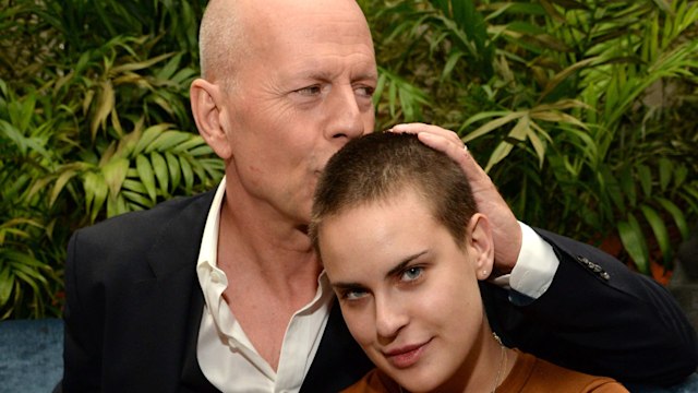 Bruce Willis and Tallulah Willis celebrate Bruce Willis' 60th birthday at Harlow on March 21, 2015 in New York City.