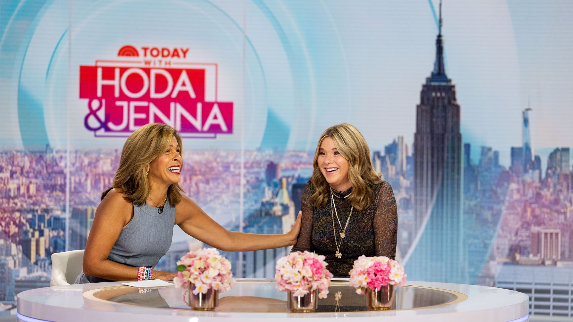 Hoda Kotb with Jenna Bush Hager