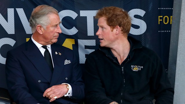 charles looking at harry 